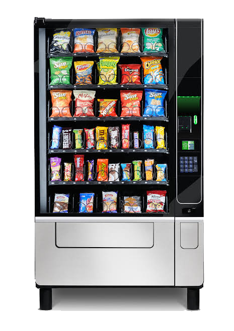 Cashless vending machine