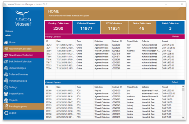 ProptekPay Collection Manager