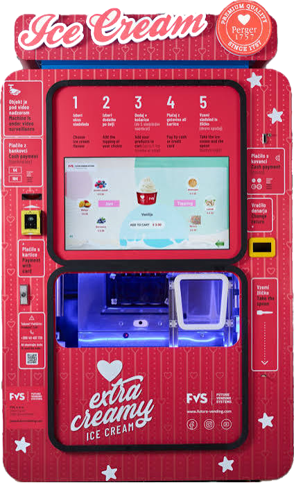 Ice Cream Vending DTP20 payment terminal